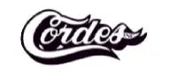 A black and white image of the cordes logo.
